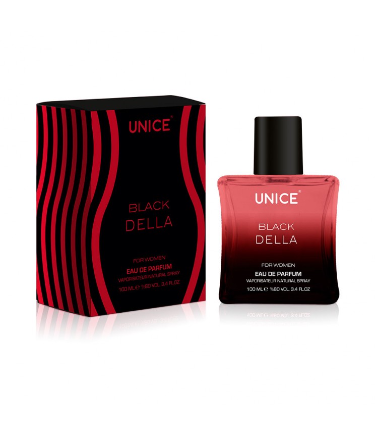 Жіноча парфумована вода UNICE BLACK Della, 100 мл