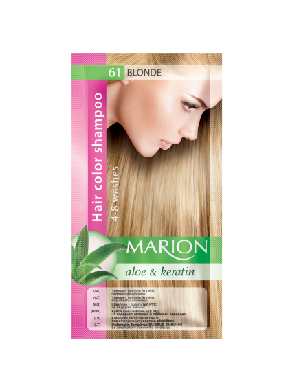 Відтіночний шампунь Marion Color, 61 Блонд, 40 мл