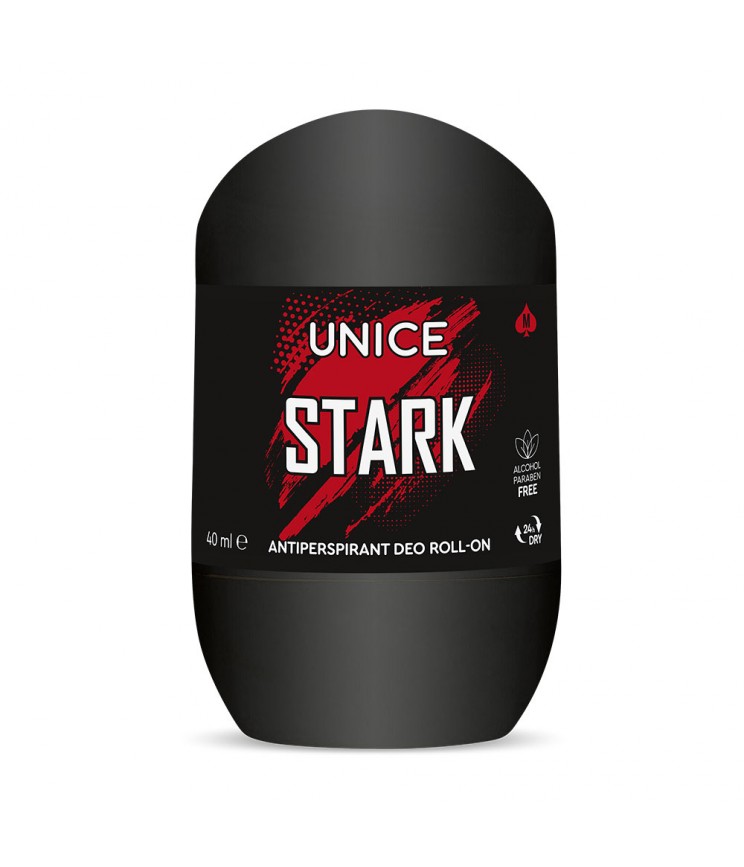 Чоловічий роликовий дезодорант-антиперспірант Unice Stark, 40 мл