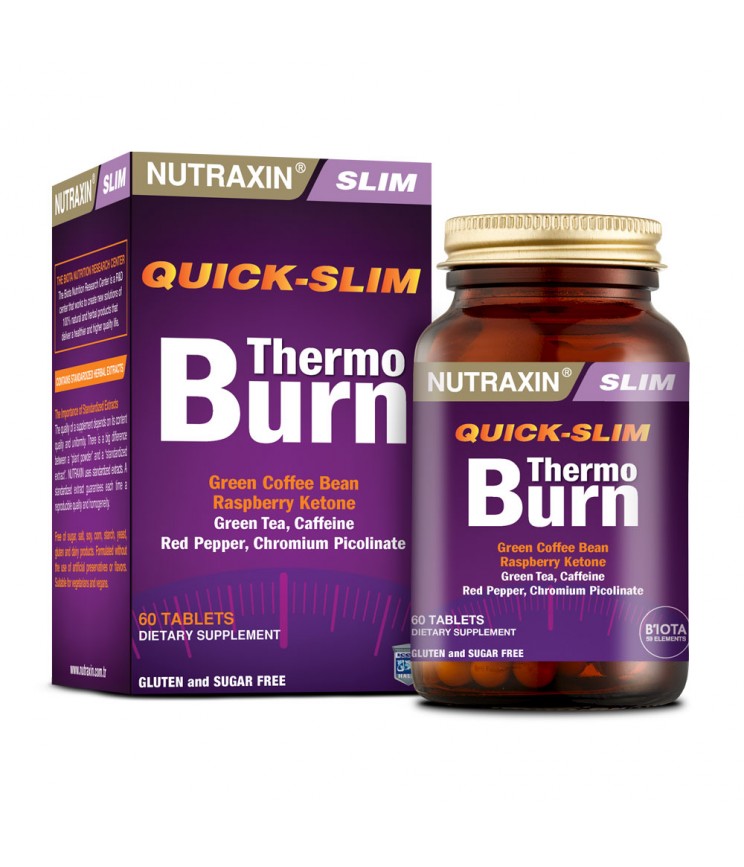Дієтична добавка для швидкого схуднення QS THERMO BURN NUTRAXIN, 60 таблеток