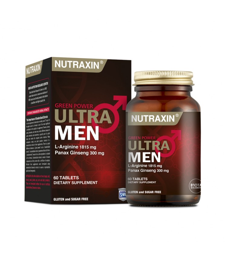 Дієтична добавка для чоловіків ULTRAMEN NUTRAXIN, 60 таблеток